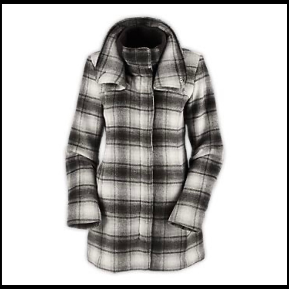 The North Face Plaid Coat